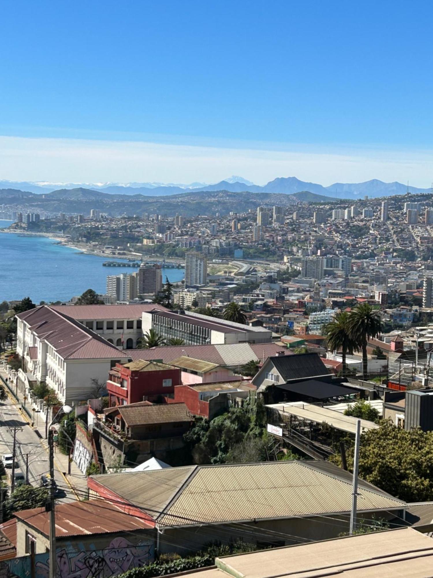 Hotel Faro Azul Valparaiso Cerro Alegre 外观 照片